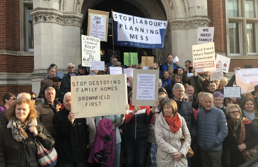 Planning protest