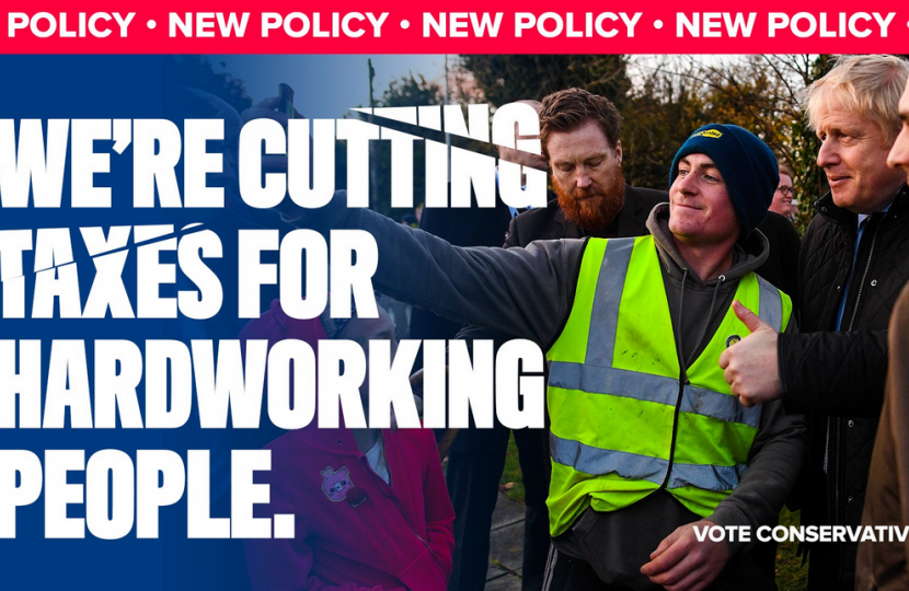 Cutting taxes for working people!
