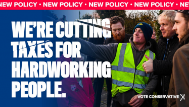 Cutting taxes for working people!